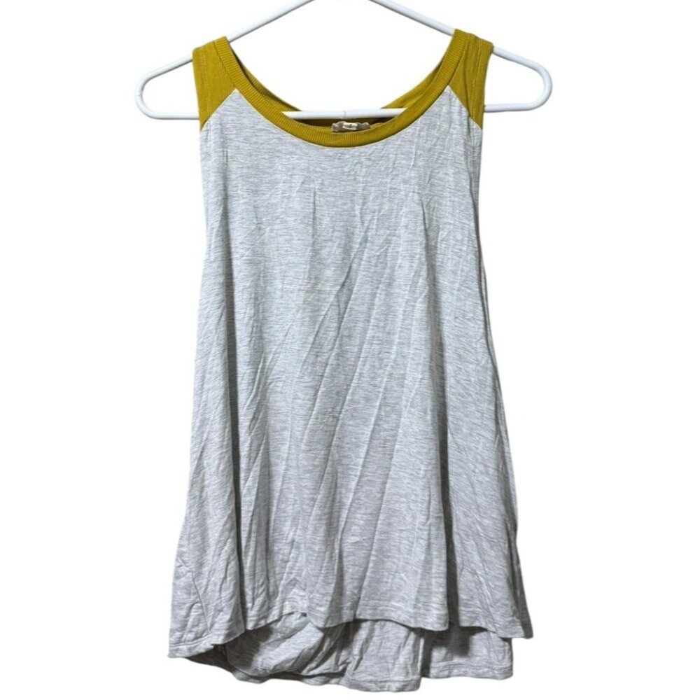 Anthropologie Hem & Thread Women Size Small Tank Top Stretch Boho Loungewear